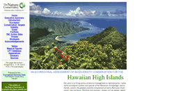 Desktop Screenshot of hawaiiecoregionplan.info